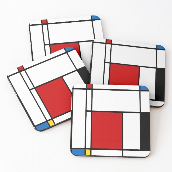 Item preview, Mondrian Abstract Painting designed and sold by Motiveers.