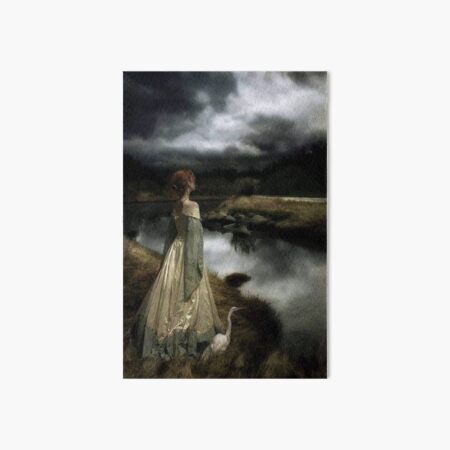 Whispers on the Wind by Edward Robert Hughs Art Board Print