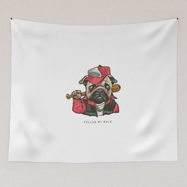 Item preview, Pug Dog Funny Design Novelty Graphic Graphic Very Funny Cool Novelty Design designed and sold by popotamfriends.