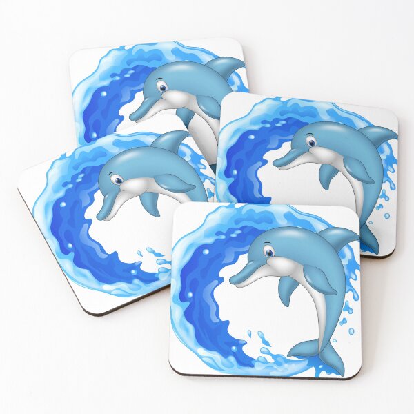 Item preview, Dolphin Surfing designed and sold by BonsaiCrafts.