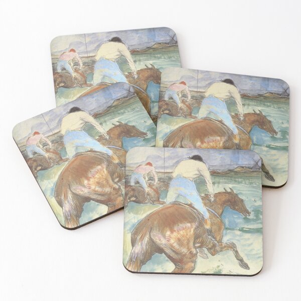 Item preview, The jockey in his natural environment by Henri de Toulouse-Lautrec designed and sold by alalaura.
