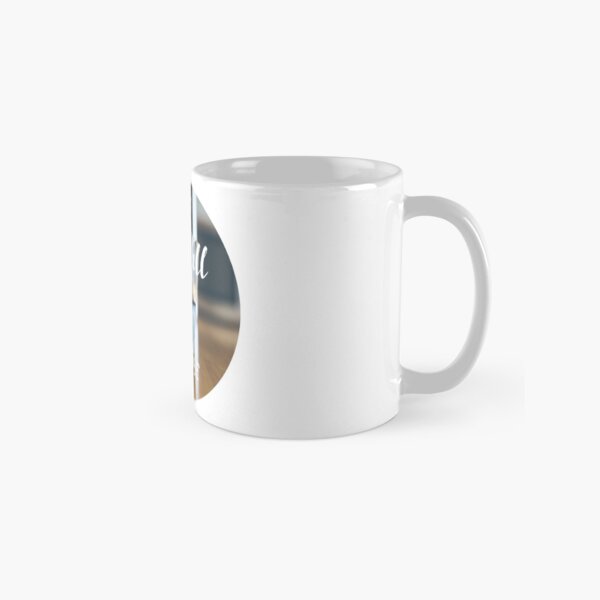 Optimistic Life is Half Full Guy Classic Mug