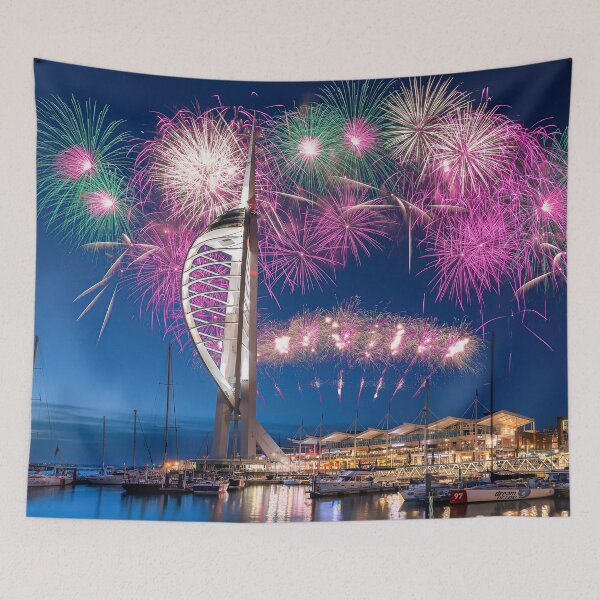 Item preview, Gunwharf Quays Fireworks designed and sold by manateevoyager.