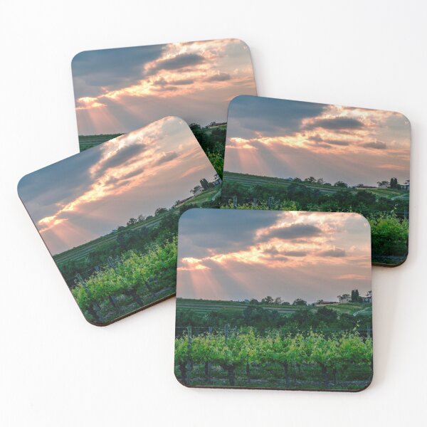 Item preview, Spring stormy sunset in the vineyards of Collio Friulano, Friuli-Venezia Giulia, Italy designed and sold by zakaz86.