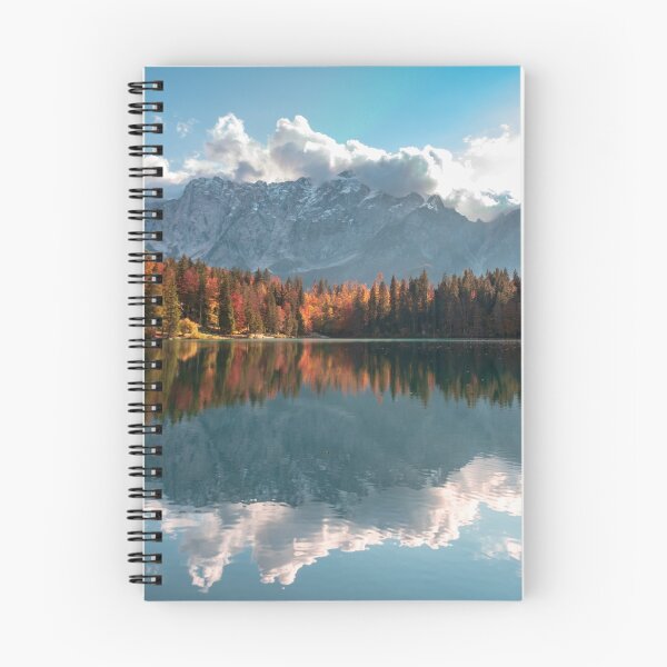 Item preview, Colorful autumn foliage at the alpine lake designed and sold by zakaz86.