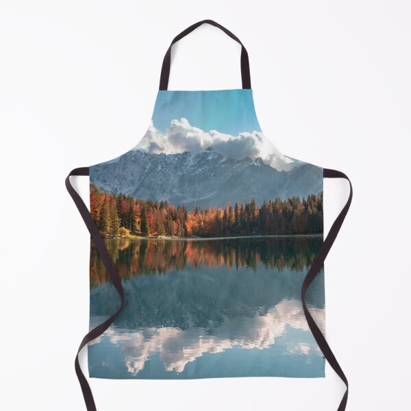 Item preview, Colorful autumn foliage at the alpine lake designed and sold by zakaz86.