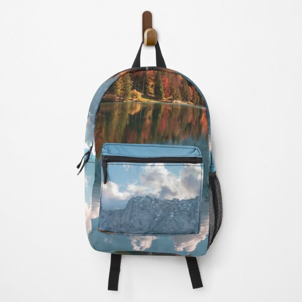 Item preview, Colorful autumn foliage at the alpine lake designed and sold by zakaz86.