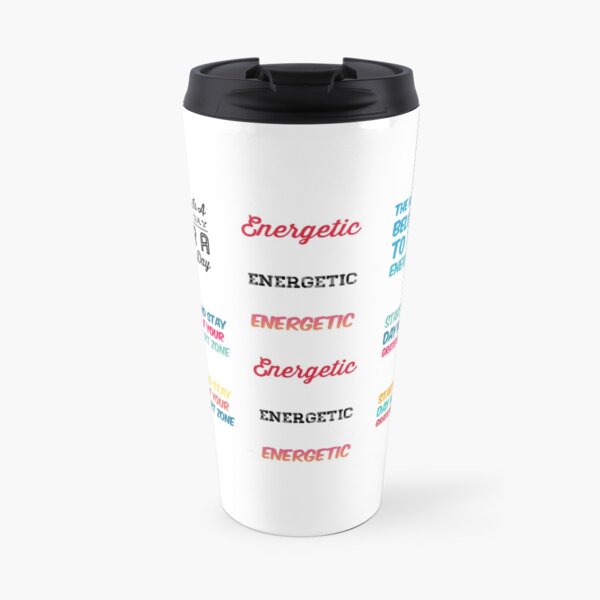 Energetic Quotes Pack Travel Mug