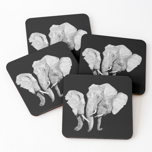 Item preview, Family love - elephant family - African elephant - Africa - family designed and sold by IslesArt.