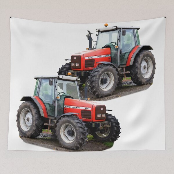 Item preview, Red tractor Fergus 4345 designed and sold by Millysuewood.