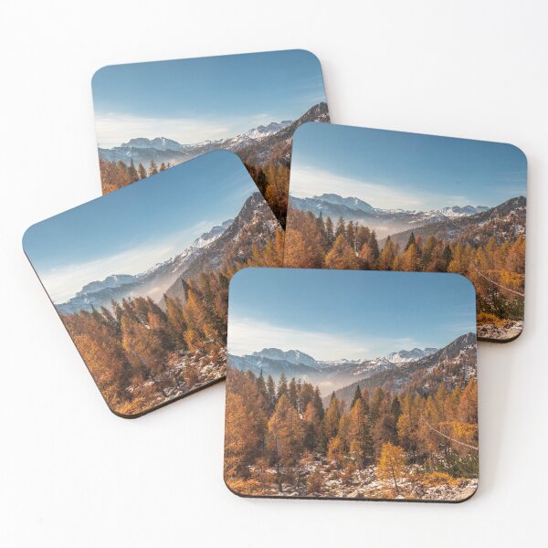 Item preview, Trekking day in a snowy autumn in the Dolomiti Friulane, Friuli-Venezia Giulia designed and sold by zakaz86.