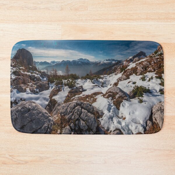 Item preview, Trekking day in a snowy autumn in the Dolomiti Friulane, Friuli-Venezia Giulia designed and sold by zakaz86.