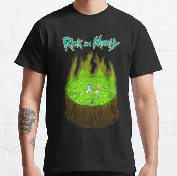 Rick and Morty in a Vat of Acid Classic T-Shirt