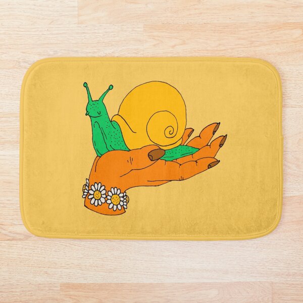 Item preview, Orange & Yellow Snail Hand designed and sold by mushroombabes.
