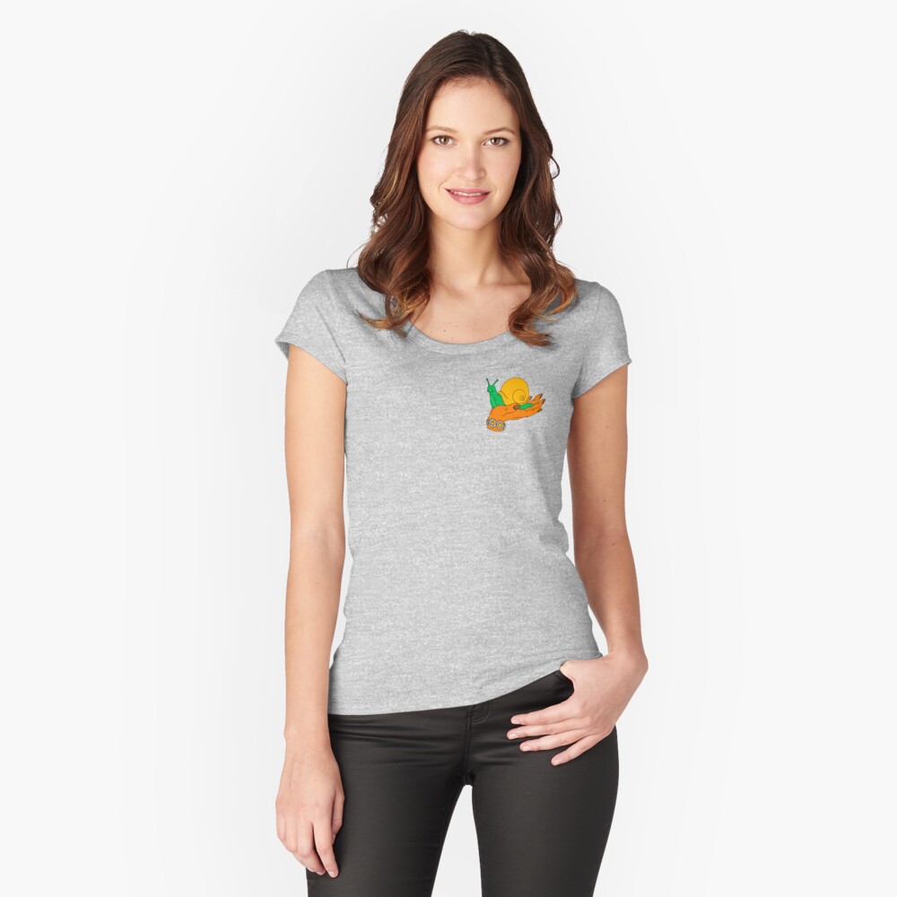 Item preview, Fitted Scoop T-Shirt designed and sold by mushroombabes.