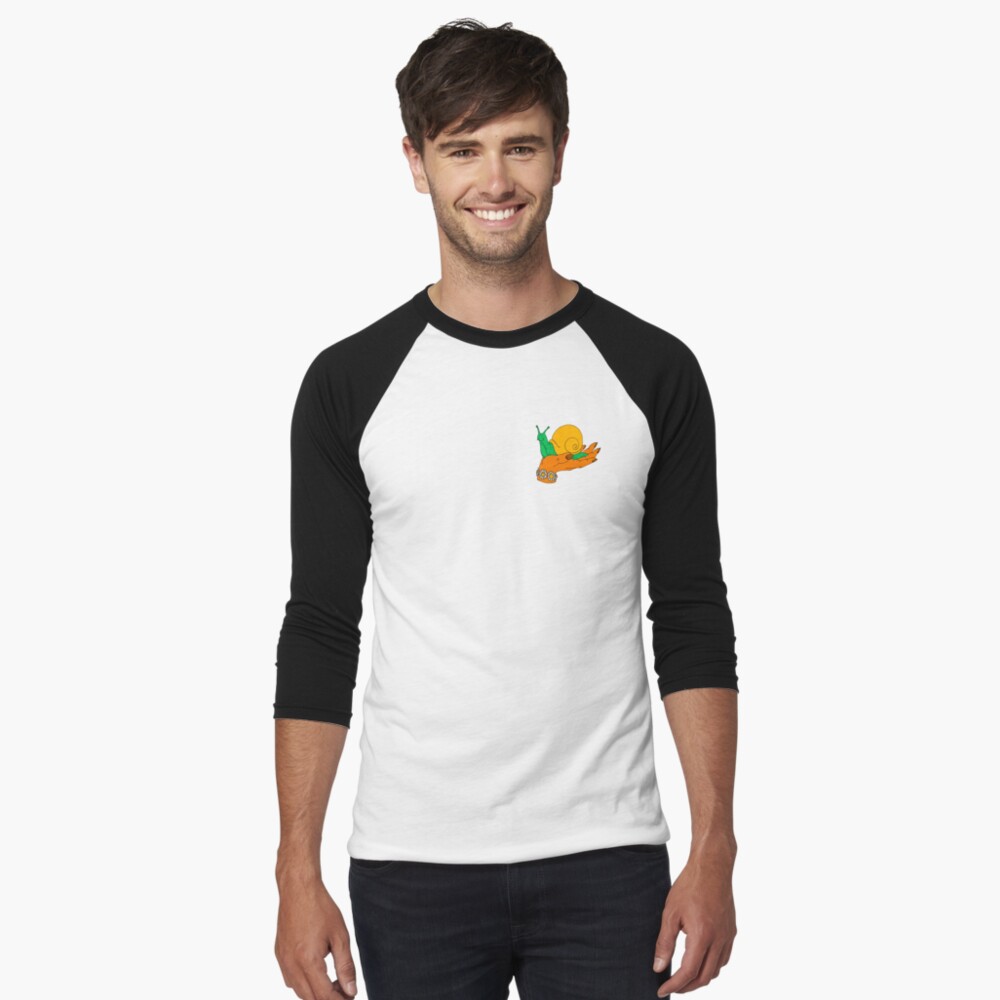 Item preview, Baseball ¾ Sleeve T-Shirt designed and sold by mushroombabes.