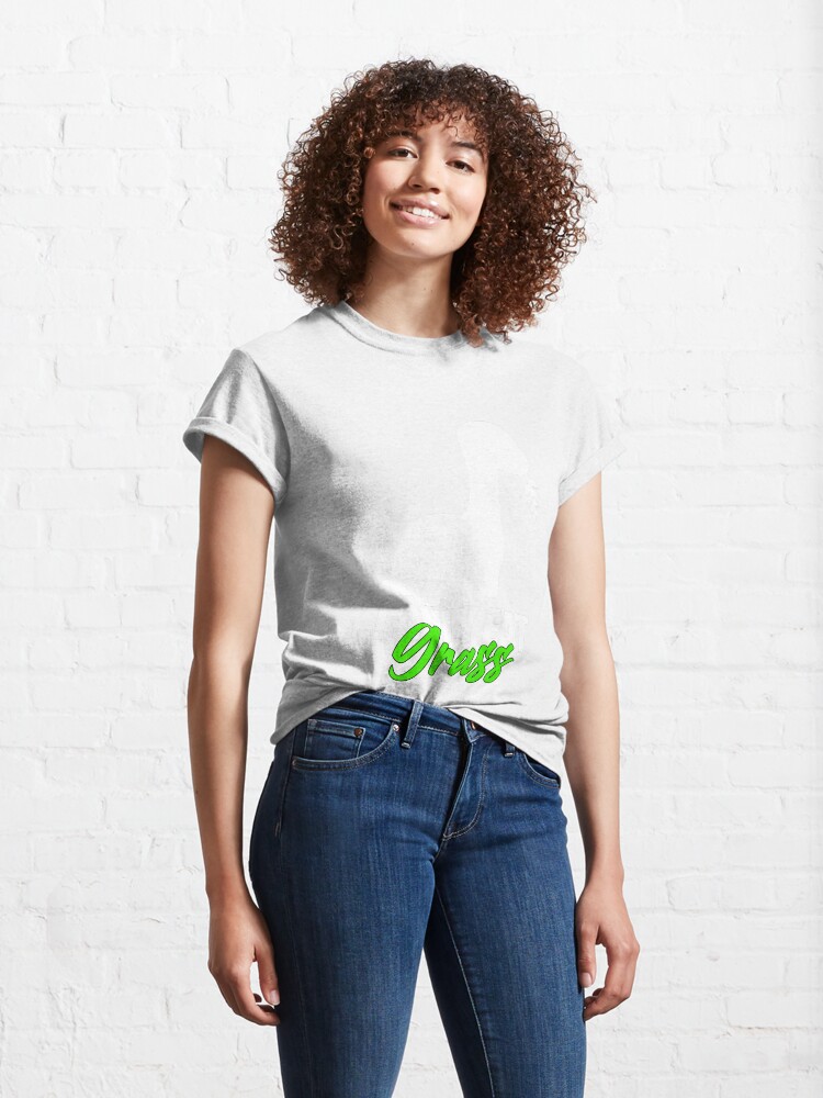 Veganer Dinosaurier Isst Nur Gras Pflanzenfresser T-Shirt