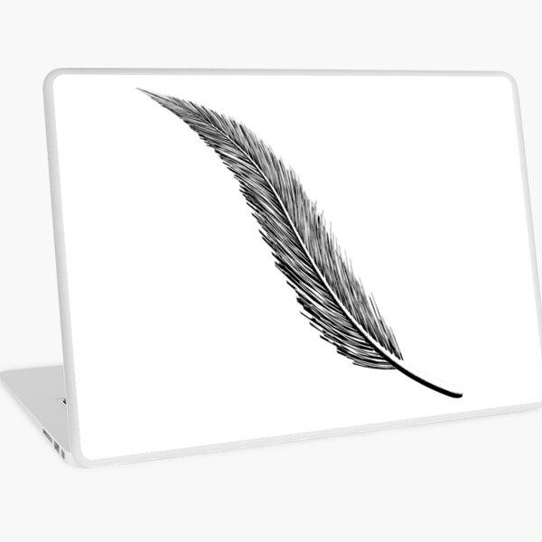 Feather Inked 1 Laptop Skin