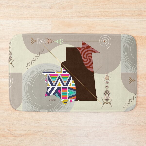 Item preview, Mauritania Stylized designed and sold by lanrestudio.