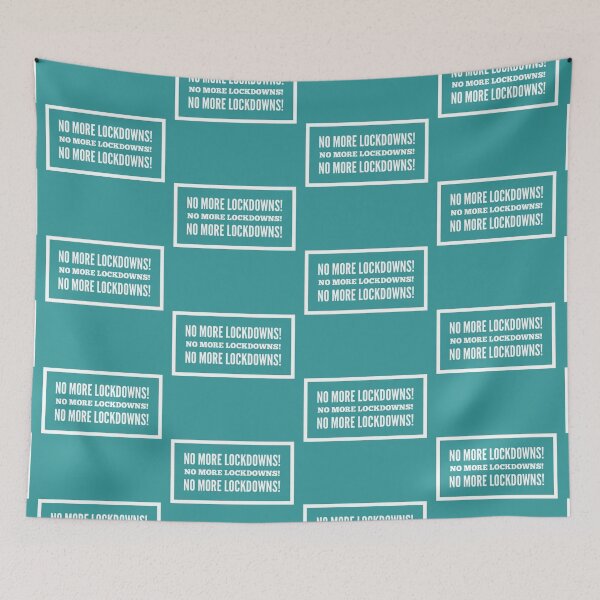 Item preview, No More Lockdowns! No More Lockdowns! designed and sold by Twittlefish.