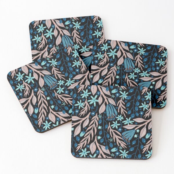 Item preview, Aesthetic Floral Leaves Pattern designed and sold by SAVWIS.