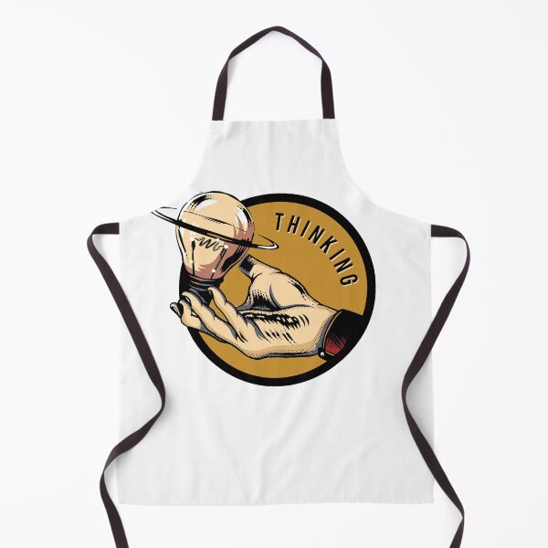 Item preview, thinking logo Graphic Very Funny Cool Novelty Design designed and sold by popotamfriends.