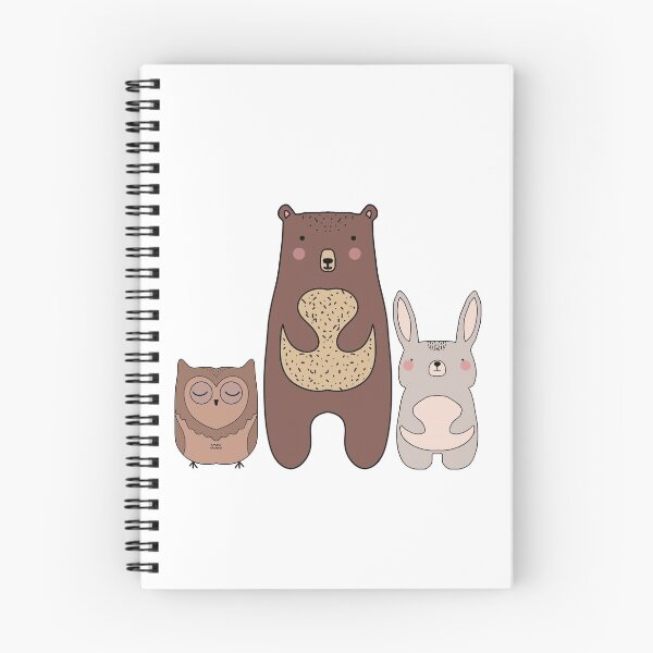 Item preview, Woodland Critter Trio designed and sold by Alyssa Sundy.