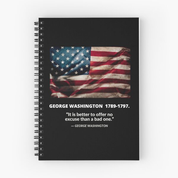 Item preview, George Washington Quote designed and sold by MuscleCarTs.