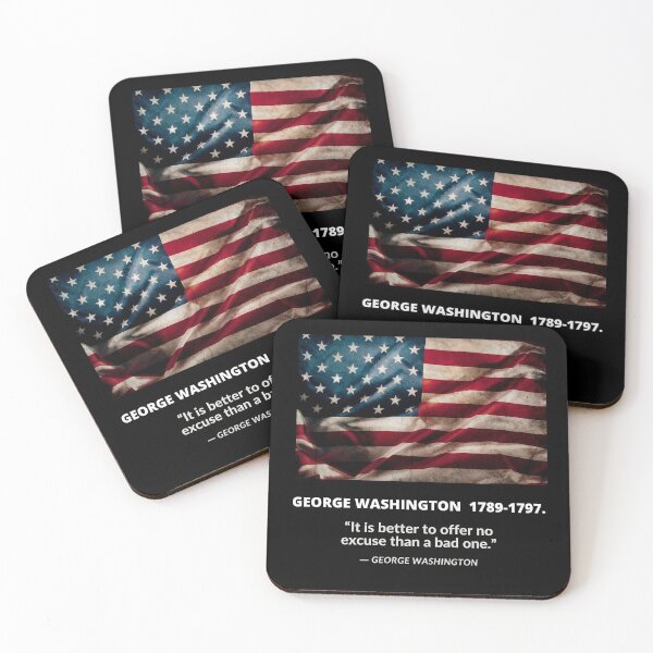 Item preview, George Washington Quote designed and sold by MuscleCarTs.