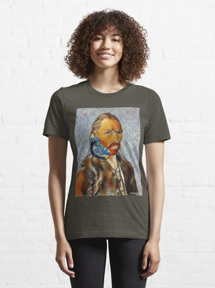 Alternate view of Van Gogh Unmasked Essential T-Shirt
