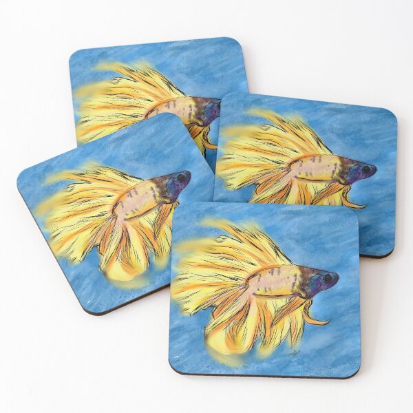 Item preview, Betta Fish Art designed and sold by TheArtOfCJ.