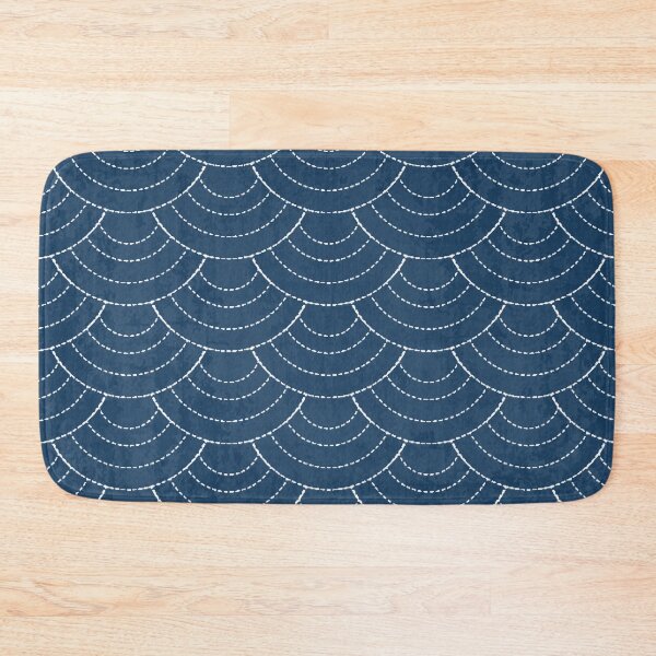 Item preview, Blue sashiko ornament designed and sold by AlexGolyakov.
