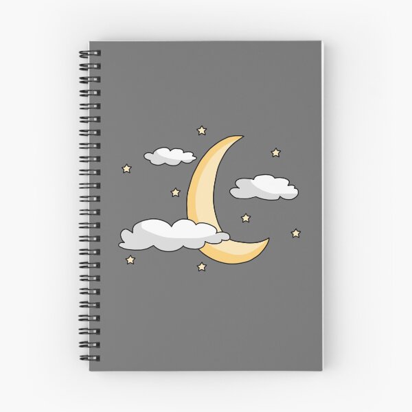 Item preview, Moon, Clouds & Sun (Grey) designed and sold by MintyMakes.