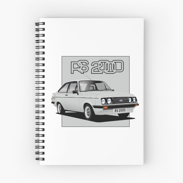 Item preview, Ford Escort Mk2 RS2000 Diamond White designed and sold by Hamilton illustrations.