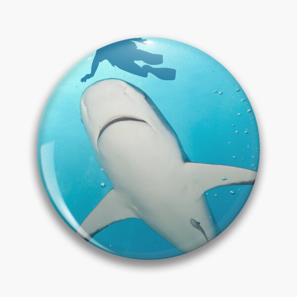Item preview, Underwater Ocean Shark Scuba Diver designed and sold by Beluved.