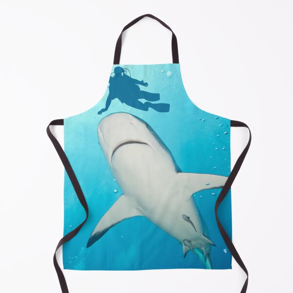 Item preview, Underwater Ocean Shark Scuba Diver designed and sold by Beluved.