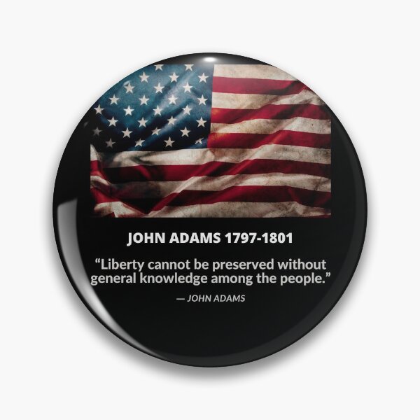Item preview, John Adams Quote designed and sold by MuscleCarTs.