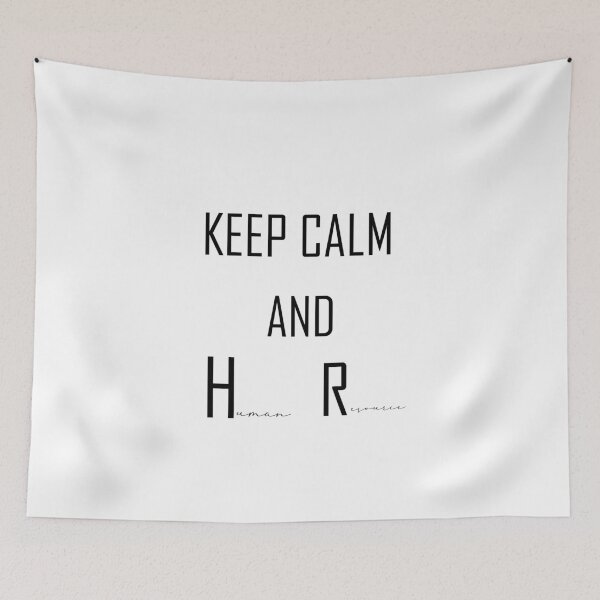 Item preview,  Keep Calm And HR human resource funny calm relax designed and sold by tshirt redbubble.