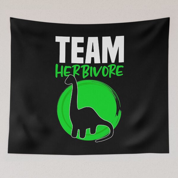 Item preview, Team Herbivore Dinosaur Brontosaurus  designed and sold by Nessshirts.