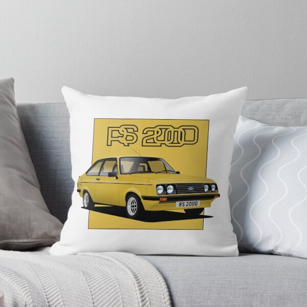 Item preview, Ford Escort Mk2 RS2000 Signal Yellow designed and sold by Hamilton illustrations.