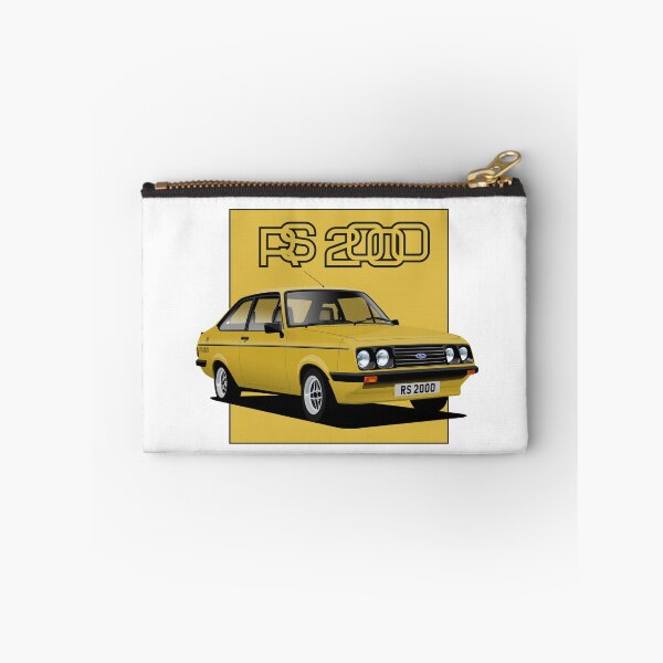 Item preview, Ford Escort Mk2 RS2000 Signal Yellow designed and sold by Hamilton illustrations.
