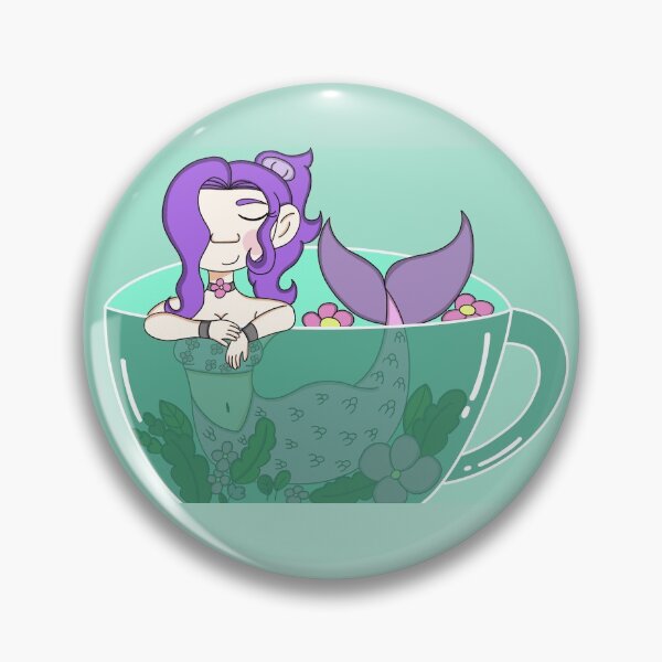 Item preview, Mallow Tea Mermaid designed and sold by Emma0art.