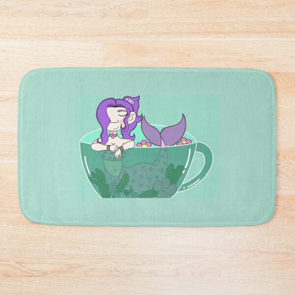 Item preview, Mallow Tea Mermaid designed and sold by Emma0art.
