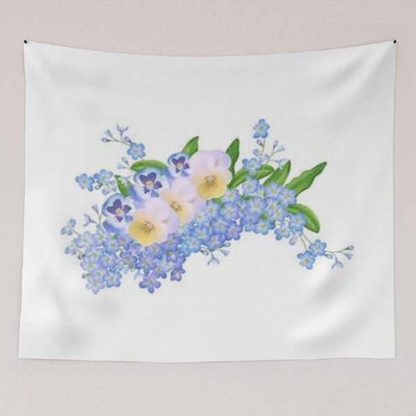 Artikelvorschau, Blaue Blumenware entworfen und verkauft von cindyfordyce.