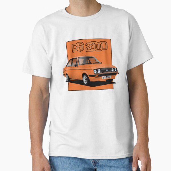 Item preview, Ford Escort Mk2 RS2000 Signal Orange designed and sold by Hamilton illustrations.