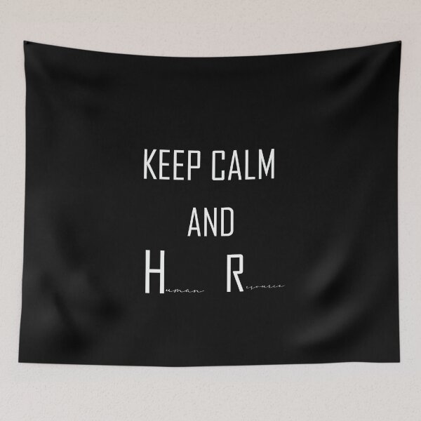 Item preview,  Keep Calm And HR human resource funny calm relax designed and sold by tshirt redbubble.