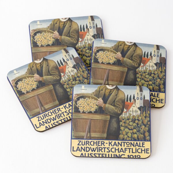 Item preview, retro meilen zurcher kantonale landwirtschaftliche designed and sold by CorasPosters.
