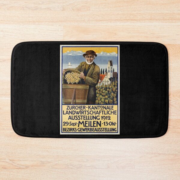 Item preview, retro meilen zurcher kantonale landwirtschaftliche designed and sold by CorasPosters.