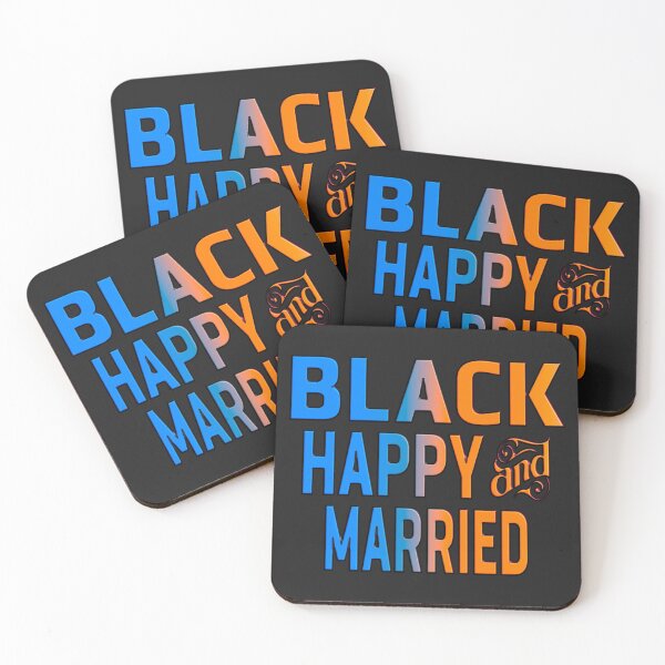 Item preview,  BLACK HAPPY AND MARRIED designed and sold by Ralek.