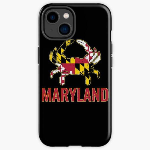 Maryland Flag, Maryland State Crab Flag iPhone Tough Case